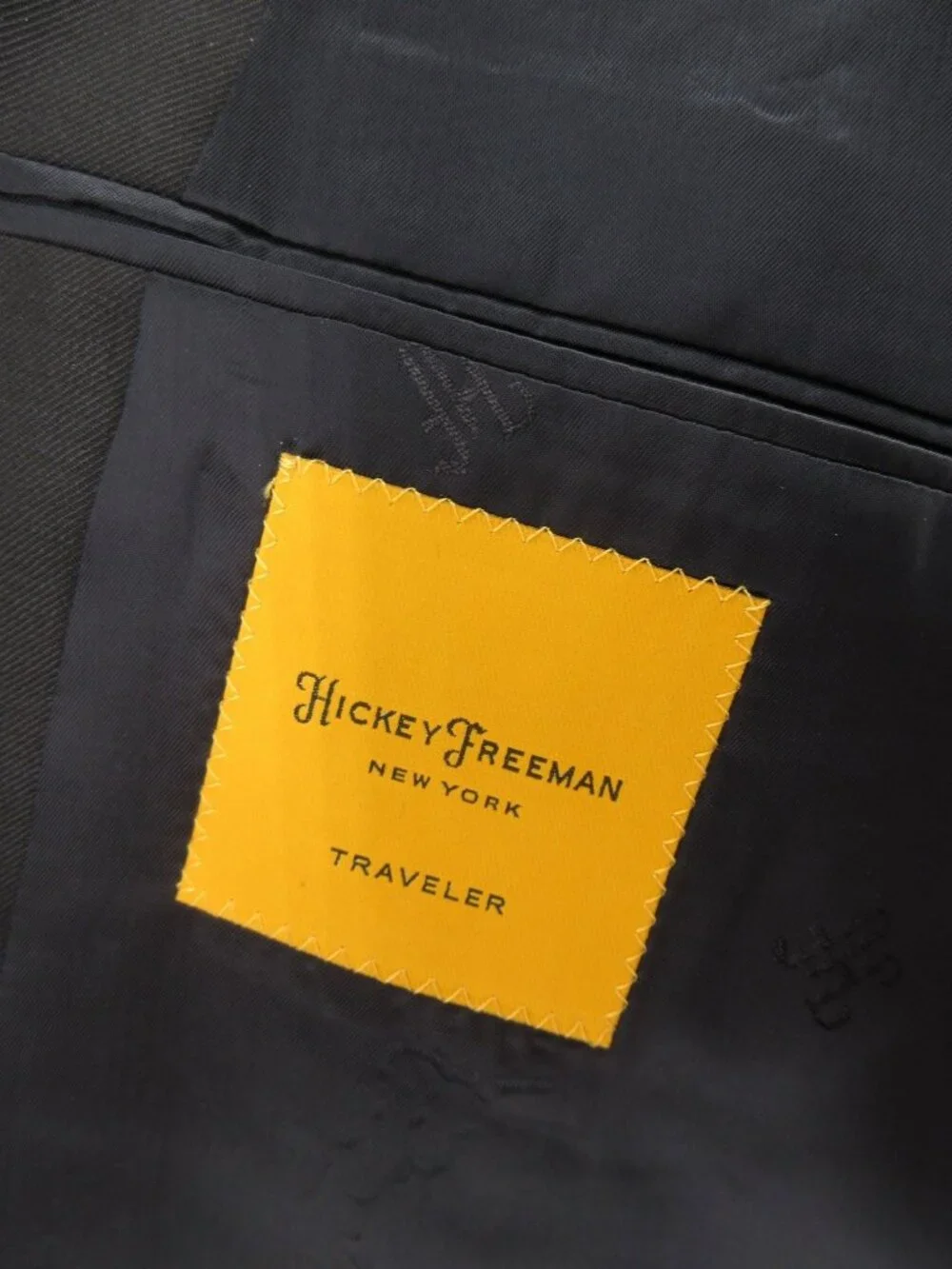 Hickey Freeman Sport Coat 50 L Blazer Worsted Wool Traveler Luxury NEW